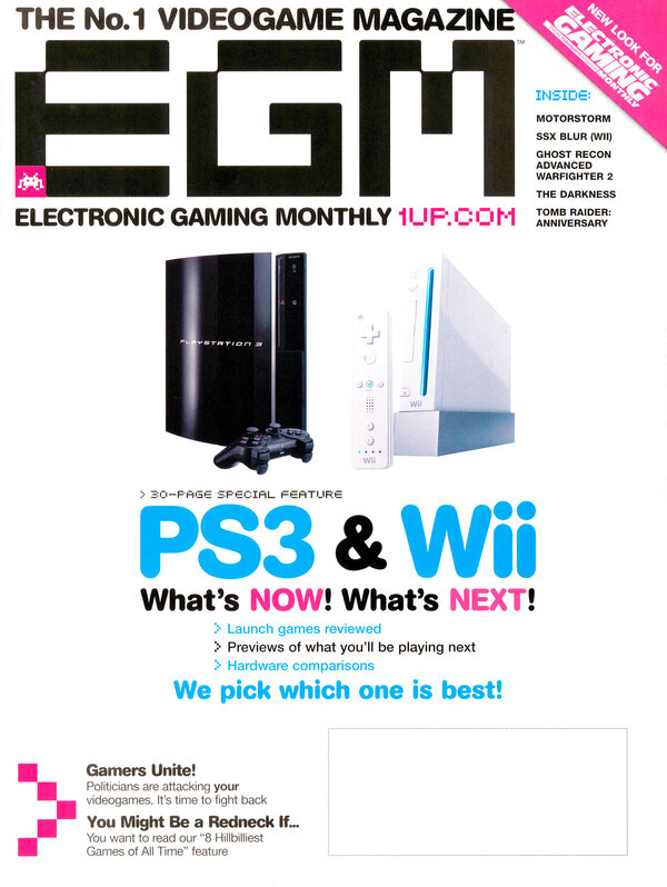 Electronic Gaming Monthly Issue 211 (January 2007) cover